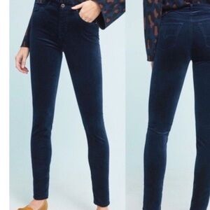 LC Lauren Conrad Dark Blue‎ - The Skinny Cord - Corduroy Pants Size 6